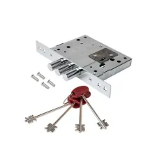 Փական սուվալդային T-57/S7-CR (w/o BP, w/o DP, 4 keys, shank 75mm) (B2B) 00035127