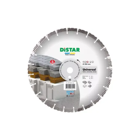 Սկավառակ ալմաստե բետոնի, քարի Distar 1A1RSS 350 Universal 10170085446