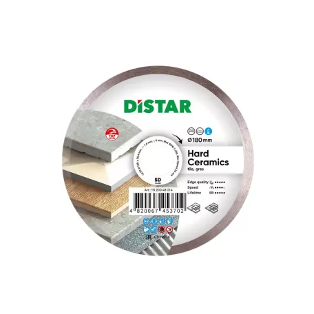 Սկավառակ ալմաստե կերամիկական սալիկի Distar 1A1R 180 Hard Ceramics 11120048014