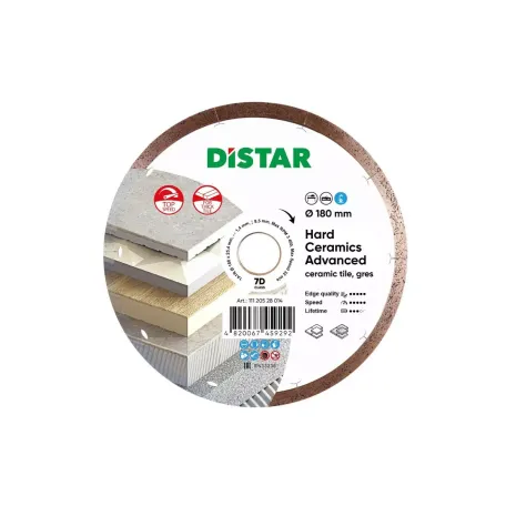 Սկավառակ ալմաստե կերամիկական սալիկի Distar 1A1R 180 Hard Ceramics Advanced 11120528014 Սկավառակ ալմաստե կերամիկական սալիկի Distar 1A1R 180 Hard Ceramics Advanced 11120528014