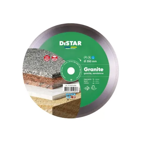 Ալմաստե սկավառակ 1A1R 350մմ Distar Granite 11127034024
