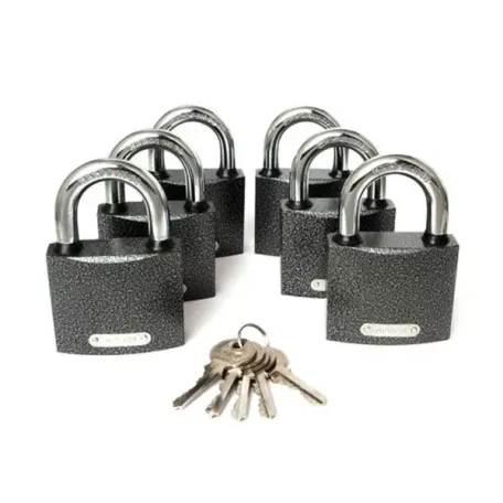 Կախովի կողպեք 6 հատ Apecs PD-01-63 (6Locks+5Keys) 00011651