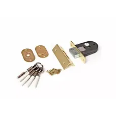 Փական մուտքի դռան խաչաձև բանալիով Apecs 90-K-G 00017285