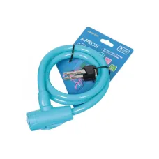 Կողպեք հեծանիվի 1000մմ Apecs PD-84-100CM-BLUE 00020439