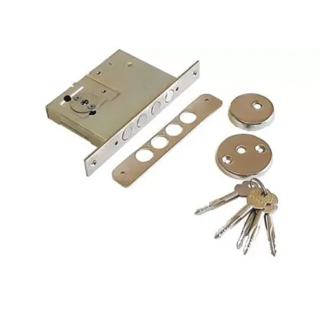 Փական մուտքի դռան խաչաձև բանալիով Сельмаш 3В-042 (Стальф) 00002447