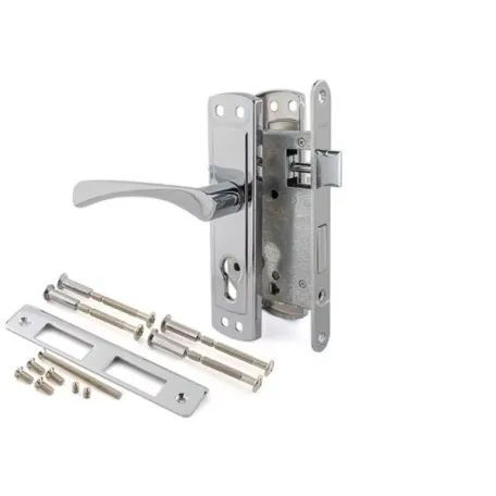 Փականի հավաքածու մուտքի դռան Apecs 16-55/55.3323-A-CR 00027036