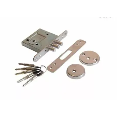 Փական մուտքի դռան խաչաձև բանալիով Сельмаш 3В-074 (Стальф) 00003195