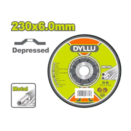 Սկավառակ մետաղ հղկող 230մմ DYLLU DTAC1395