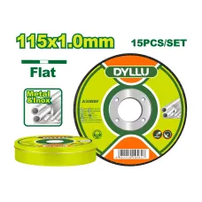 Մետաղ կտրող սկավառակի (15 հատ) հավաքածու 115x1.0մմ DYLLU DTAC2L45 Մետաղ կտրող սկավառակի (15 հատ) հավաքածու 115x1.0մմ DYLLU DTAC2L45