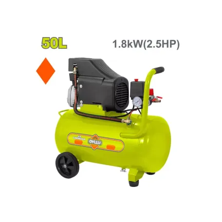Կոմպրեսոր օդային DYLLU DTAP3A50 (50լ, 1800Վտ, 136լ/ր, 8բար)