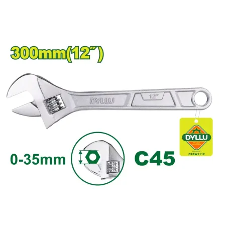 Կարգավորվող բանալի DYLLU DTAW1112 300մմ