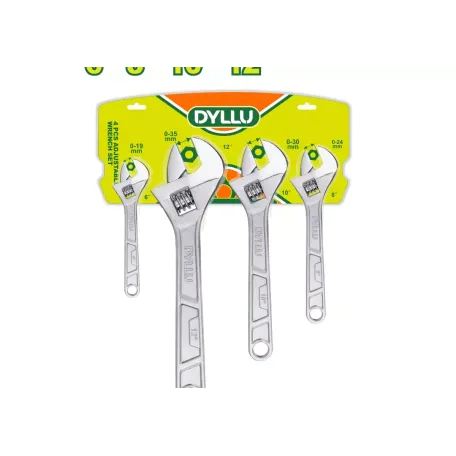 Կարգավորվող բանալիների (4 հատ) հավաքածու DYLLU DTAW174K 150-300մմ