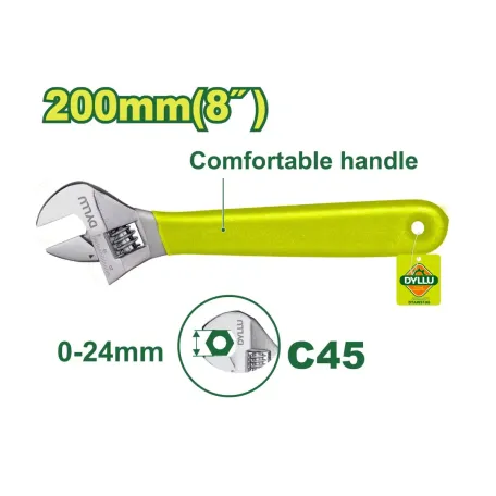 Կարգավորվող բանալի DYLLU DTAW5108 200մմ