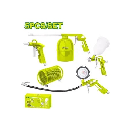 5 հատ օդաճնշական գործիքի հավաքածու DYLLU DTAX1505 5 հատ օդաճնշական գործիքի հավաքածու DYLLU DTAX1505