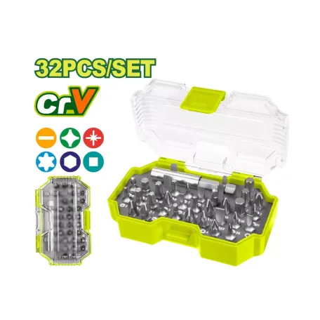 Պտուտակադարձիչի բիթերի հավաքածու (32 դետալ) DYLLU DTBS3B32 25մմ