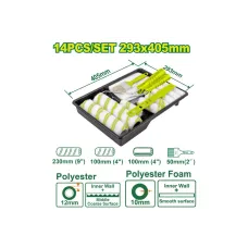 Ներկի խոզանակների հավաքածու DYLLU DTCB3H13 405x293մմ