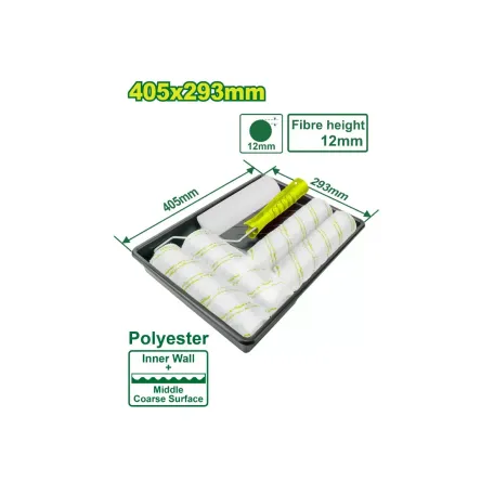 Գլանաձև խոզանակների հավաքածու DYLLU DTCB3H51 405x293մմ Գլանաձև խոզանակների հավաքածու DYLLU DTCB3H51 405x293մմ