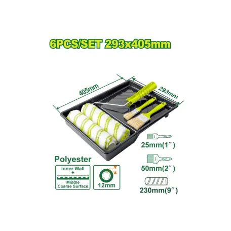 Ներկի խոզանակների հավաքածու DYLLU DTCB3H62 405x293մմ