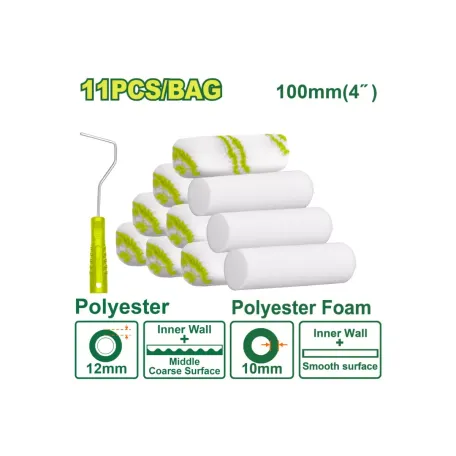 Ներսի պատերի ներկագլանների հավաքածու DYLLU DTCB5411 100մմ