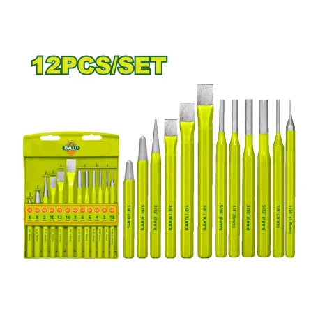 Դուրերի և ծակիչների (12 հատ) հավաքածու DYLLU DTCC8312 102-172մմ