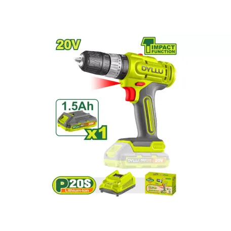 Մարտկոցային գայլիկոնիչ DYLLU DTCDP521 20Վ