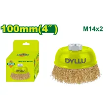 Մետաղական խոզանակ՝ բաժակով DYLLU DTCE1402 100մմ Մետաղական խոզանակ՝ բաժակով DYLLU DTCE1402 100մմ