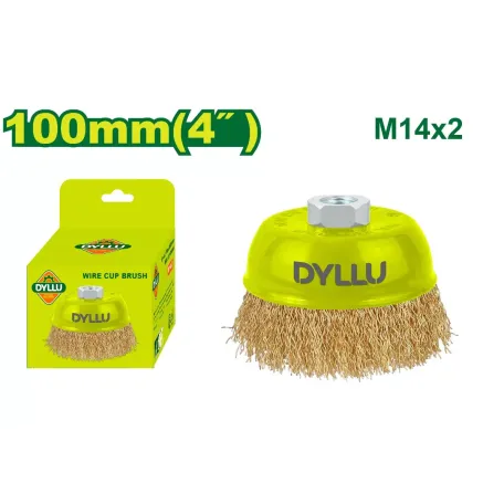 Մետաղական խոզանակ՝ բաժակով DYLLU DTCE1402 100մմ