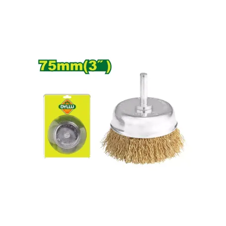 Մետաղական խոզանակ՝ բաժակով DYLLU DTCE3401 75մմ