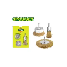 3 հատ մետաղական խոզանակի հավաքածու DYLLU DTCE6402 1''-2'' 3 հատ մետաղական խոզանակի հավաքածու DYLLU DTCE6402 1''-2''