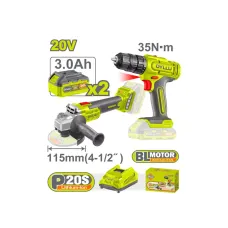 Մարտկոցային հավաքածու DYLLU DTCK20512 (2 կտոր) Մարտկոցային հավաքածու DYLLU DTCK20512 (2 կտոր)