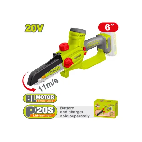 Շղթայավոր սղոց մարտկոցային 20Վ 150մմ DYLLU DTCLP560