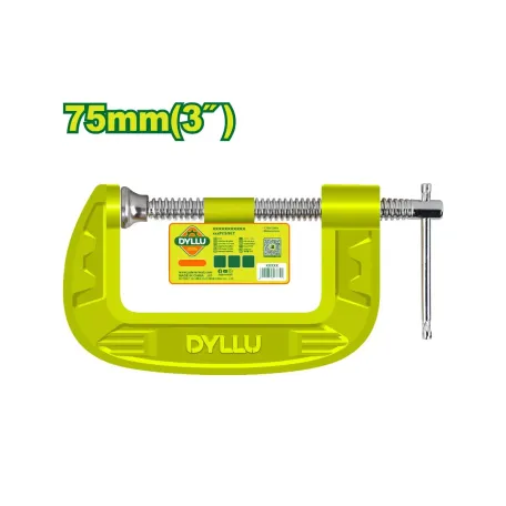 G-աձև ամրակ DYLLU DTCP1103 75մմ