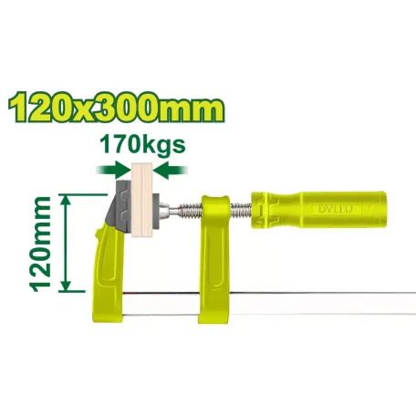 F-աձև ամրակ DYLLU DTCP2121 120x300մմ