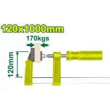 F-աձև ամրակ DYLLU DTCP2125 120x1000մմ F-աձև ամրակ DYLLU DTCP2125 120x1000մմ