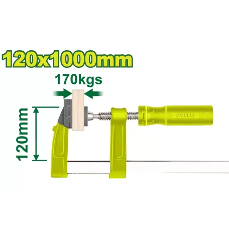 F-աձև ամրակ DYLLU DTCP2125 120x1000մմ