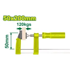 F-աձև ամրակ DYLLU DTCP2152 50x200մմ F-աձև ամրակ DYLLU DTCP2152 50x200մմ