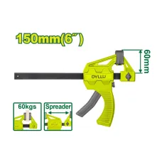 Արագ սեղմվող ամրակ DYLLU DTCP4306 150մմ