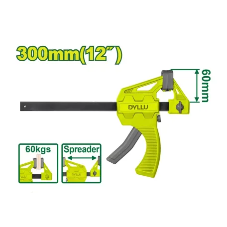 Արագ սեղմվող ամրակ DYLLU DTCP4312 300մմ