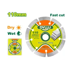 Չոր կտրման ալմաստե սկավառակ DYLLU DTDC1K01 110մմ