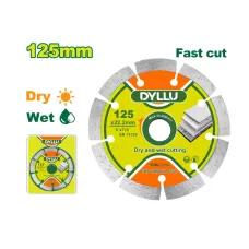 Չոր կտրման ալմաստե սկավառակ DYLLU DTDC1K03 125մմ