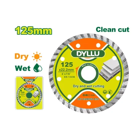 Ալմաստե սկավառակ DYLLU DTDC3K03 125մմ