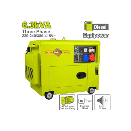 Դիզելային գեներատոր (անաղմուկ) DYLLU DTDG2A50DT 6300Վտ