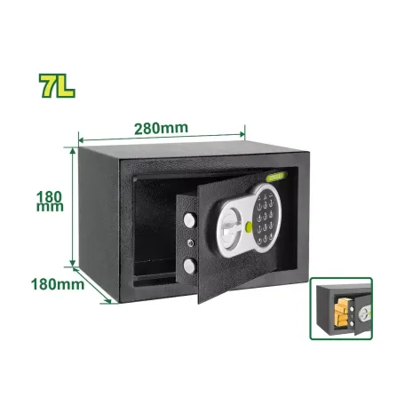 Էլեկտրոնային սեյֆ DYLLU DTEB1518 7լ