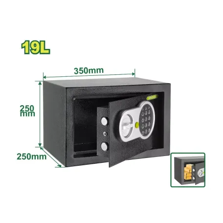 Էլեկտրոնային սեյֆ DYLLU DTEB1525 19լ