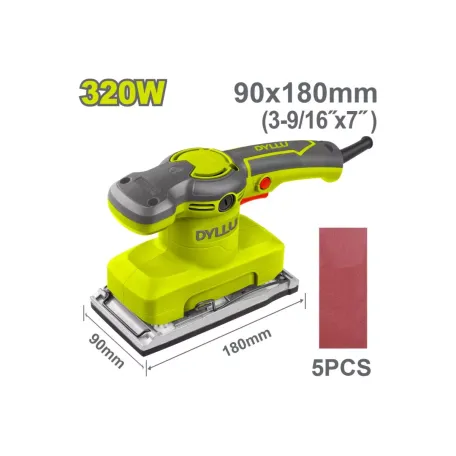 Հղկող մեքենա վերջնահարդարման համար 320Վտ 90x180մմ DYLLU DTFA2503 Հղկող մեքենա վերջնահարդարման համար 320Վտ 90x180մմ DYLLU DTFA2503