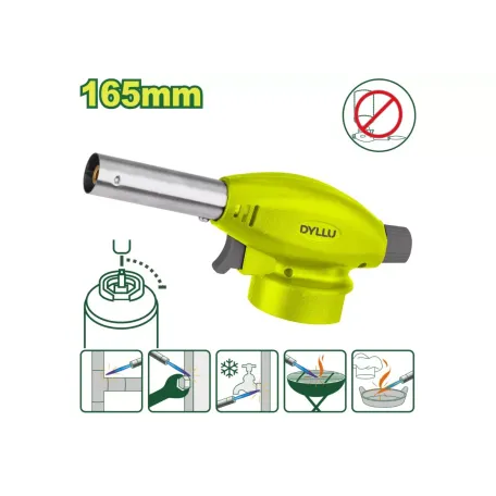 Գազային կրակայրիչ DYLLU DTFG1602 165մմ
