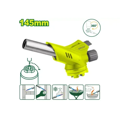 Գազային կրակայրիչ DYLLU DTFG1604 145մմ