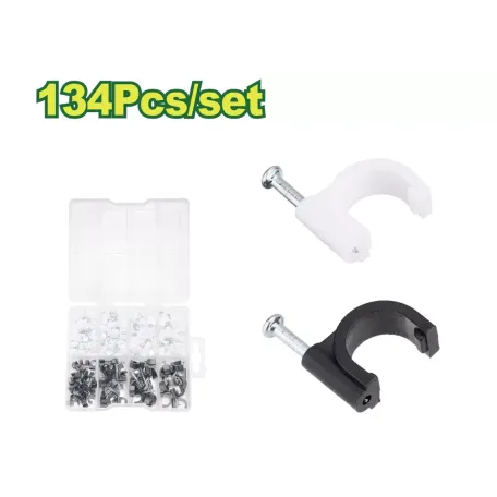 Մալուխի 134 հատ սկոբի հավաքածու DYLLU DTFQAB01 5-10մմ Մալուխի 134 հատ սկոբի հավաքածու DYLLU DTFQAB01 5-10մմ