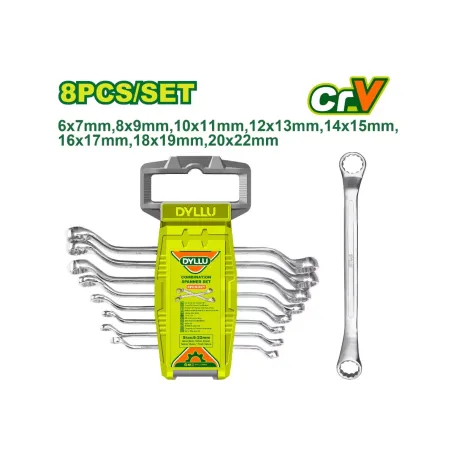 Բանալիների (8 հատ) հավաքածու DYLLU DTFR3208 6-22մմ