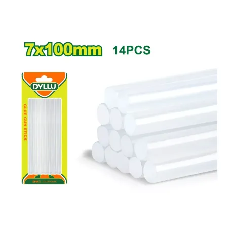 Սիլիկոնի ատրճանակի 14 հատ ձողերի հավաքածու DYLLU DTGJ3510 7x100մմ